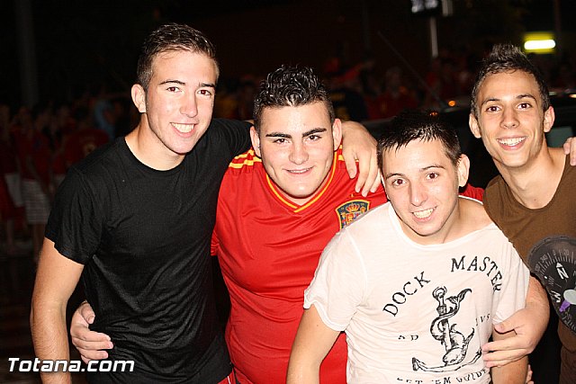 Totana  celebr el triunfo de la seleccin espaola en la Eurocopa 2012 - 183