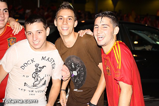 Totana  celebr el triunfo de la seleccin espaola en la Eurocopa 2012 - 184