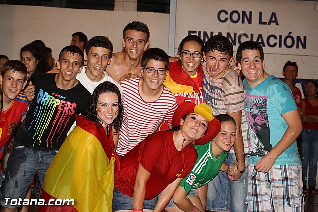Totana  celebr el triunfo de la seleccin espaola en la Eurocopa 2012 - 187