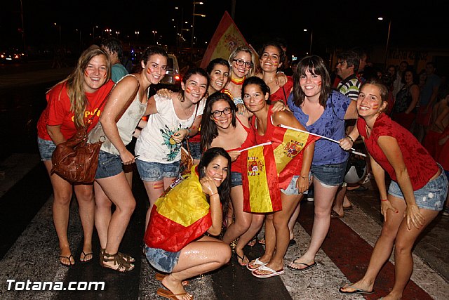 Totana  celebr el triunfo de la seleccin espaola en la Eurocopa 2012 - 193
