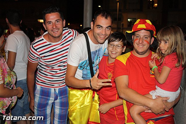 Totana  celebr el triunfo de la seleccin espaola en la Eurocopa 2012 - 199