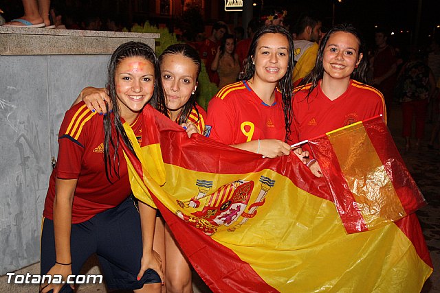Totana  celebr el triunfo de la seleccin espaola en la Eurocopa 2012 - 202