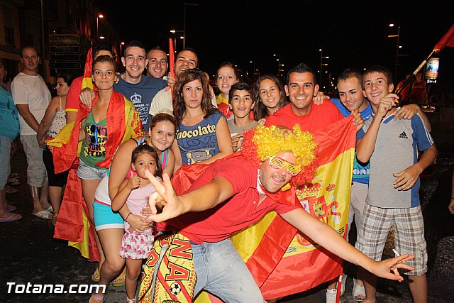 Totana  celebr el triunfo de la seleccin espaola en la Eurocopa 2012 - 207