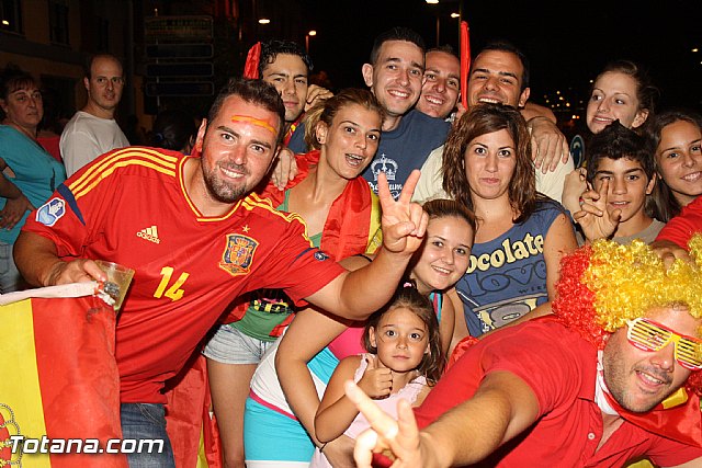 Totana  celebr el triunfo de la seleccin espaola en la Eurocopa 2012 - 208