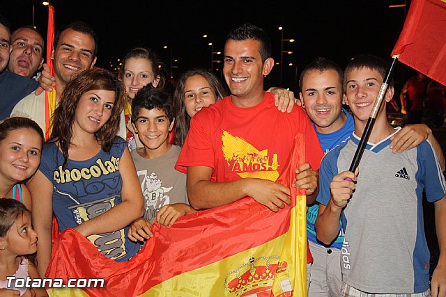 Totana  celebr el triunfo de la seleccin espaola en la Eurocopa 2012 - 209