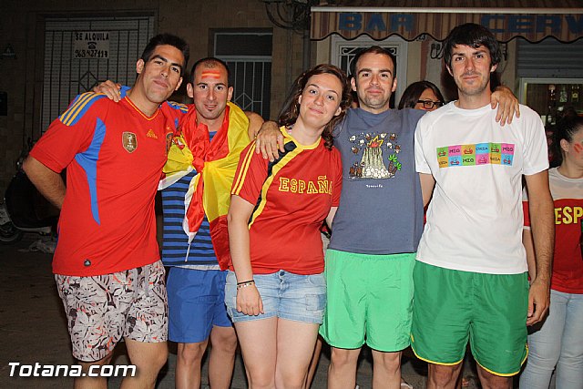 Totana  celebr el triunfo de la seleccin espaola en la Eurocopa 2012 - 213