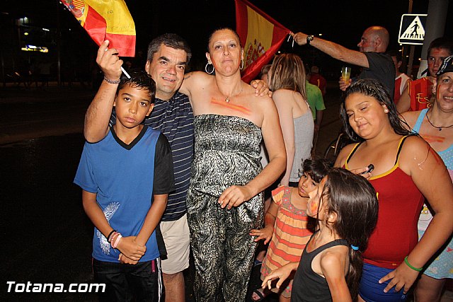 Totana  celebr el triunfo de la seleccin espaola en la Eurocopa 2012 - 214