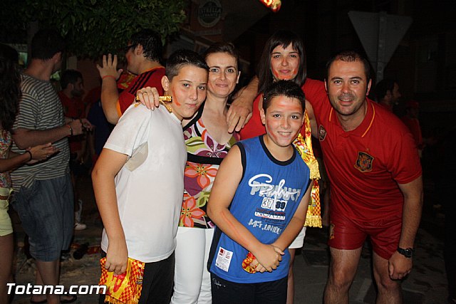 Totana  celebr el triunfo de la seleccin espaola en la Eurocopa 2012 - 218