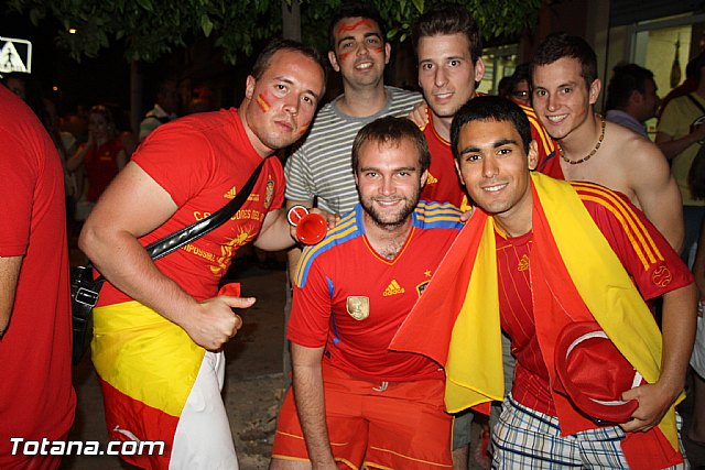 Totana  celebr el triunfo de la seleccin espaola en la Eurocopa 2012 - 223