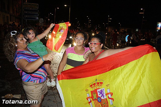 Totana  celebr el triunfo de la seleccin espaola en la Eurocopa 2012 - 225