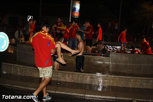 Totana  celebr el triunfo de la seleccin espaola en la Eurocopa 2012 - 226