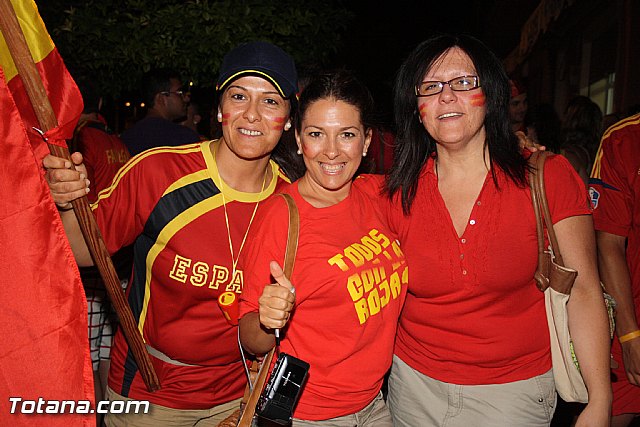Totana  celebr el triunfo de la seleccin espaola en la Eurocopa 2012 - 227