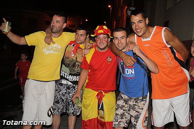 Totana  celebr el triunfo de la seleccin espaola en la Eurocopa 2012 - 236