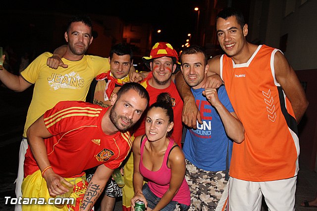 Totana  celebr el triunfo de la seleccin espaola en la Eurocopa 2012 - 237