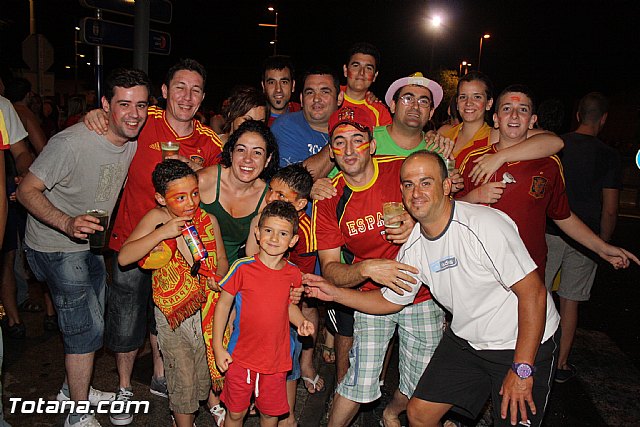 Totana  celebr el triunfo de la seleccin espaola en la Eurocopa 2012 - 238