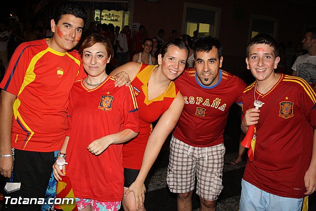 Totana  celebr el triunfo de la seleccin espaola en la Eurocopa 2012 - 241