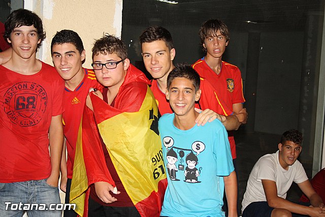 Totana  celebr el triunfo de la seleccin espaola en la Eurocopa 2012 - 244
