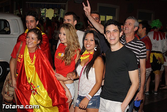 Totana  celebr el triunfo de la seleccin espaola en la Eurocopa 2012 - 247