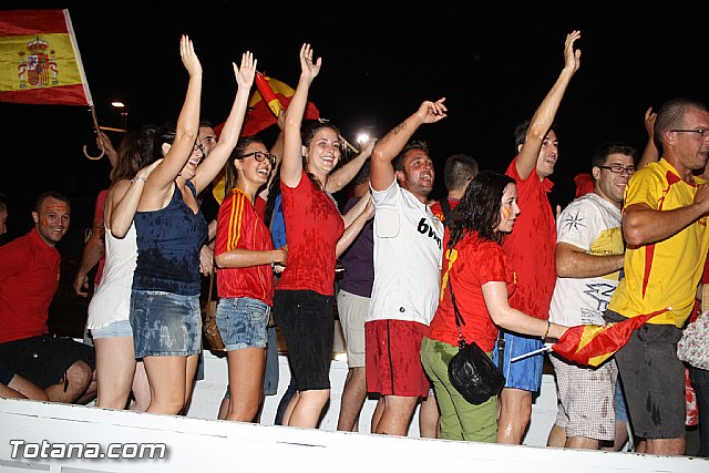 Totana  celebr el triunfo de la seleccin espaola en la Eurocopa 2012 - 250