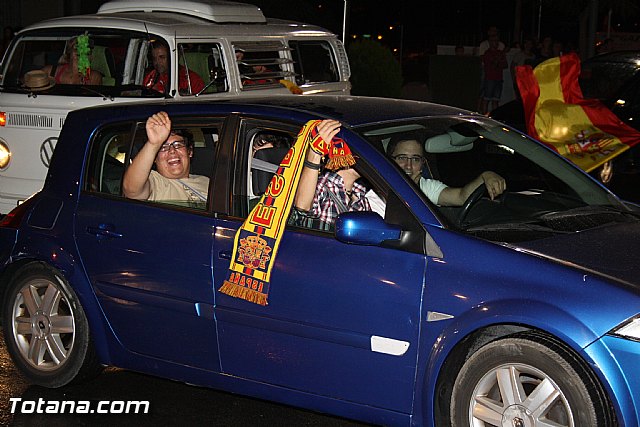 Totana  celebr el triunfo de la seleccin espaola en la Eurocopa 2012 - 252