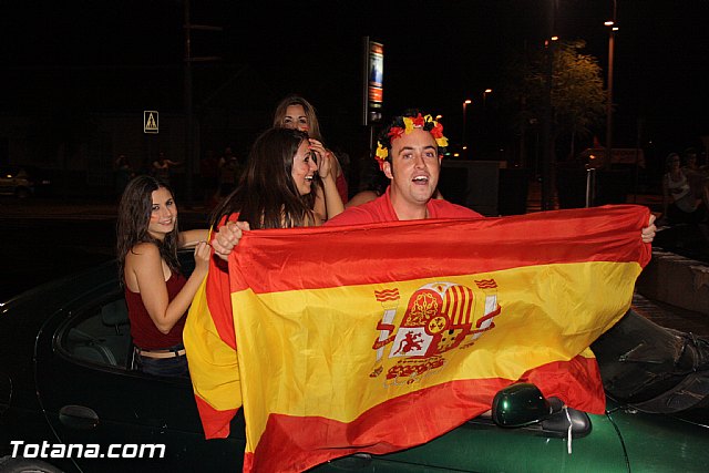 Totana  celebr el triunfo de la seleccin espaola en la Eurocopa 2012 - 256