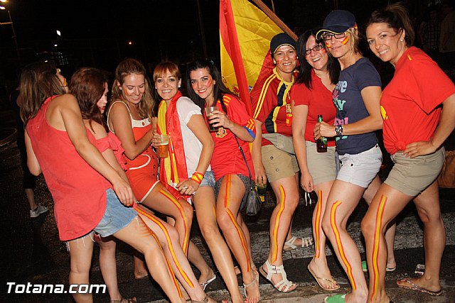 Totana  celebr el triunfo de la seleccin espaola en la Eurocopa 2012 - 262