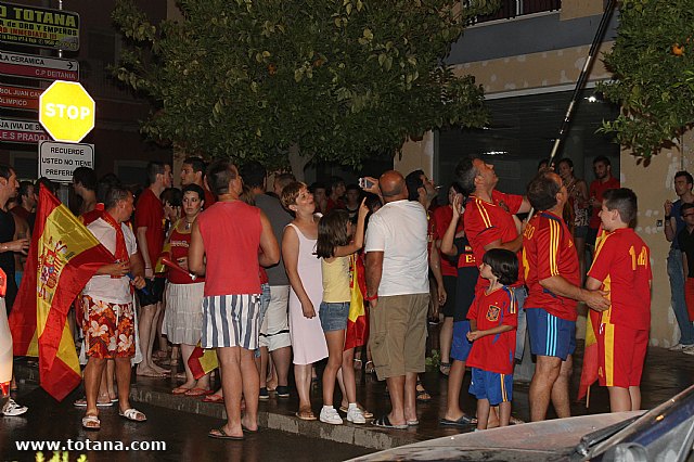 Totana  celebr el triunfo de la seleccin espaola en la Eurocopa 2012 - 270