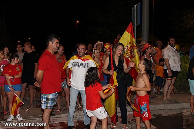 Totana  celebr el triunfo de la seleccin espaola en la Eurocopa 2012 - 273
