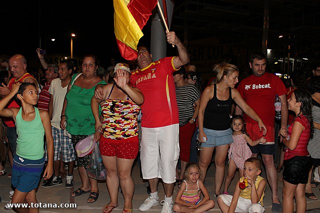 Totana  celebr el triunfo de la seleccin espaola en la Eurocopa 2012 - 285