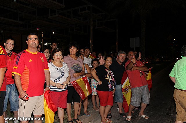 Totana  celebr el triunfo de la seleccin espaola en la Eurocopa 2012 - 287