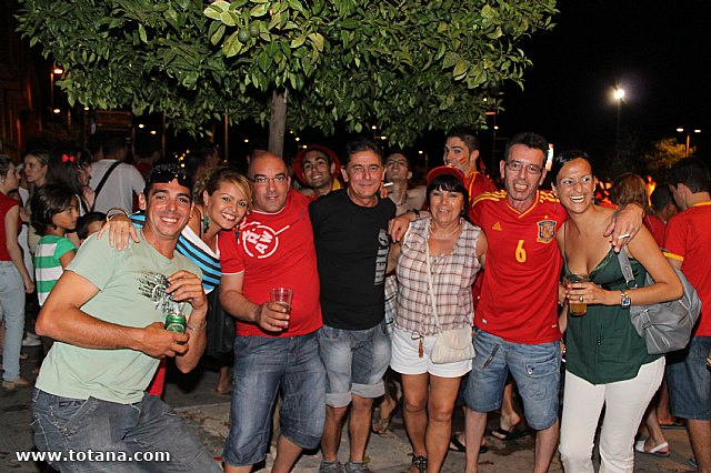 Totana  celebr el triunfo de la seleccin espaola en la Eurocopa 2012 - 293