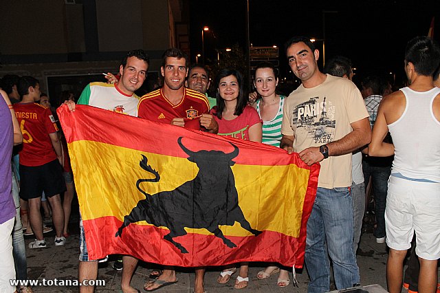 Totana  celebr el triunfo de la seleccin espaola en la Eurocopa 2012 - 295