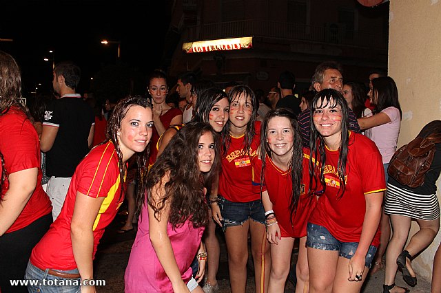 Totana  celebr el triunfo de la seleccin espaola en la Eurocopa 2012 - 306