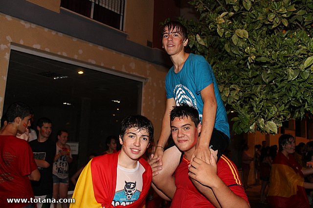 Totana  celebr el triunfo de la seleccin espaola en la Eurocopa 2012 - 307