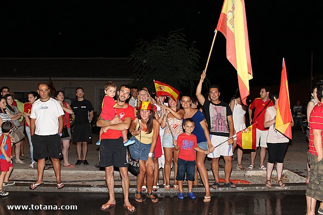 Totana  celebr el triunfo de la seleccin espaola en la Eurocopa 2012 - 308