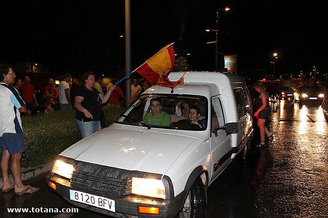Totana  celebr el triunfo de la seleccin espaola en la Eurocopa 2012 - 324