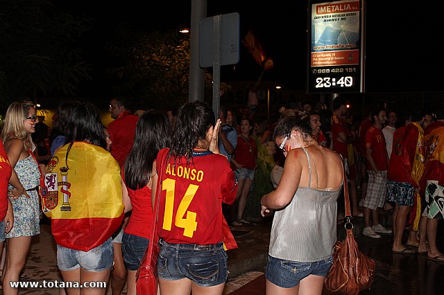 Totana  celebr el triunfo de la seleccin espaola en la Eurocopa 2012 - 329