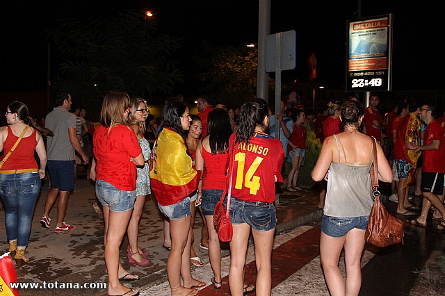 Totana  celebr el triunfo de la seleccin espaola en la Eurocopa 2012 - 330