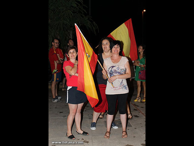 Totana  celebr el triunfo de la seleccin espaola en la Eurocopa 2012 - 331