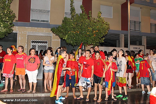 Totana  celebr el triunfo de la seleccin espaola en la Eurocopa 2012 - 332