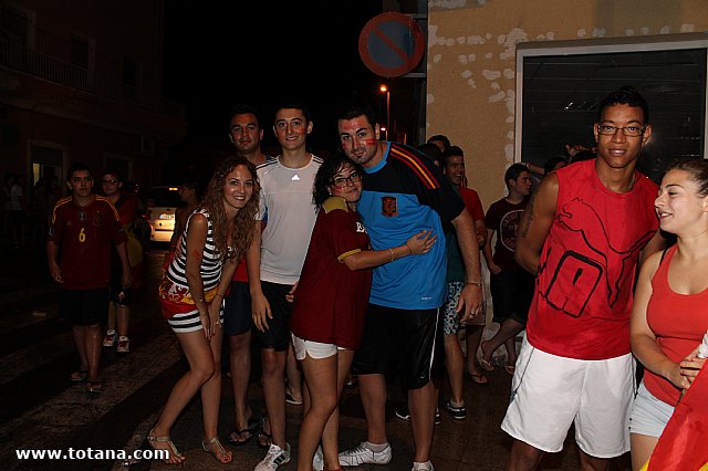 Totana  celebr el triunfo de la seleccin espaola en la Eurocopa 2012 - 334