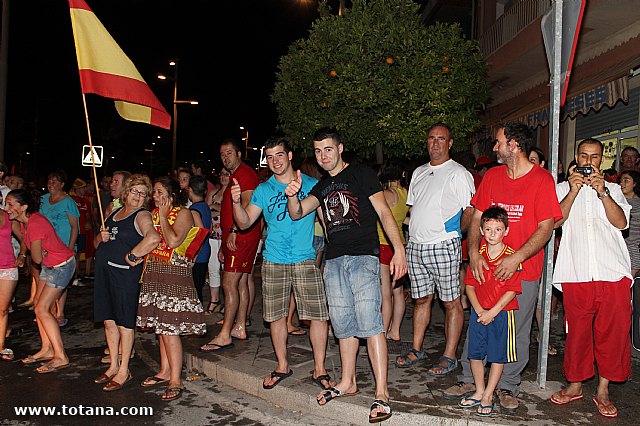 Totana  celebr el triunfo de la seleccin espaola en la Eurocopa 2012 - 338