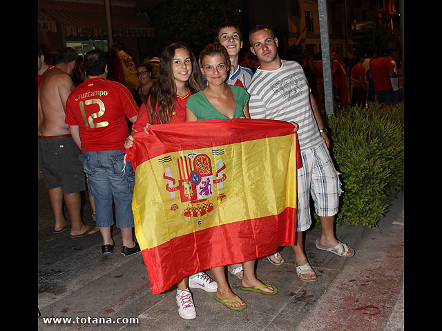 Totana  celebr el triunfo de la seleccin espaola en la Eurocopa 2012 - 344