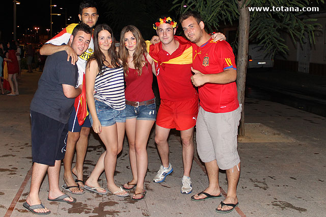Totana  celebr el triunfo de la seleccin espaola en la Eurocopa 2012 - 347