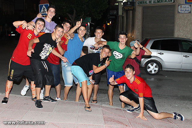 Totana  celebr el triunfo de la seleccin espaola en la Eurocopa 2012 - 348
