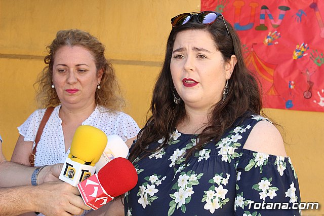 Visita a las Escuelas de Verano 2018 promovidas por el 