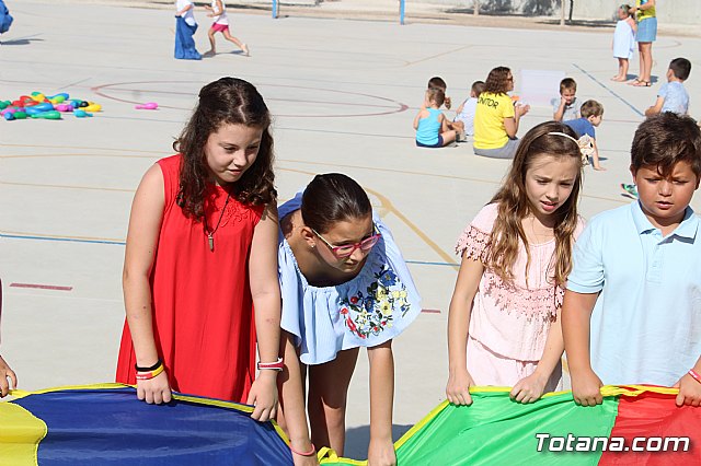 Visita a las Escuelas de Verano 2018 promovidas por el 