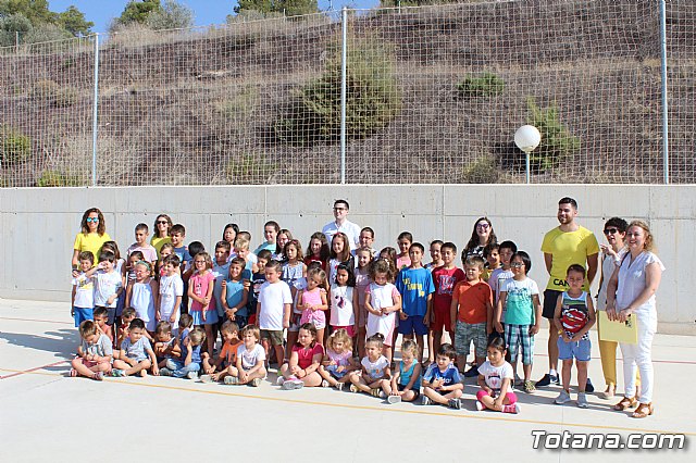 Visita a las Escuelas de Verano 2018 promovidas por el 
