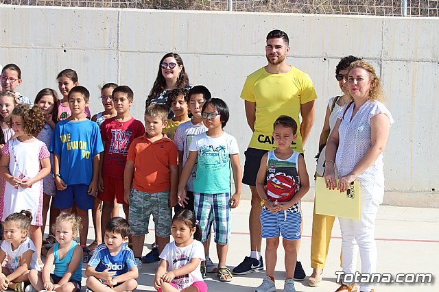 Visita a las Escuelas de Verano 2018 promovidas por el 