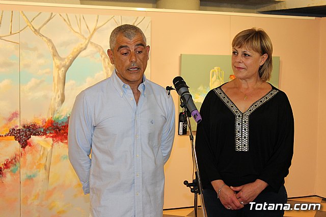 Exposicin de pintura de David Durn Tennoury 